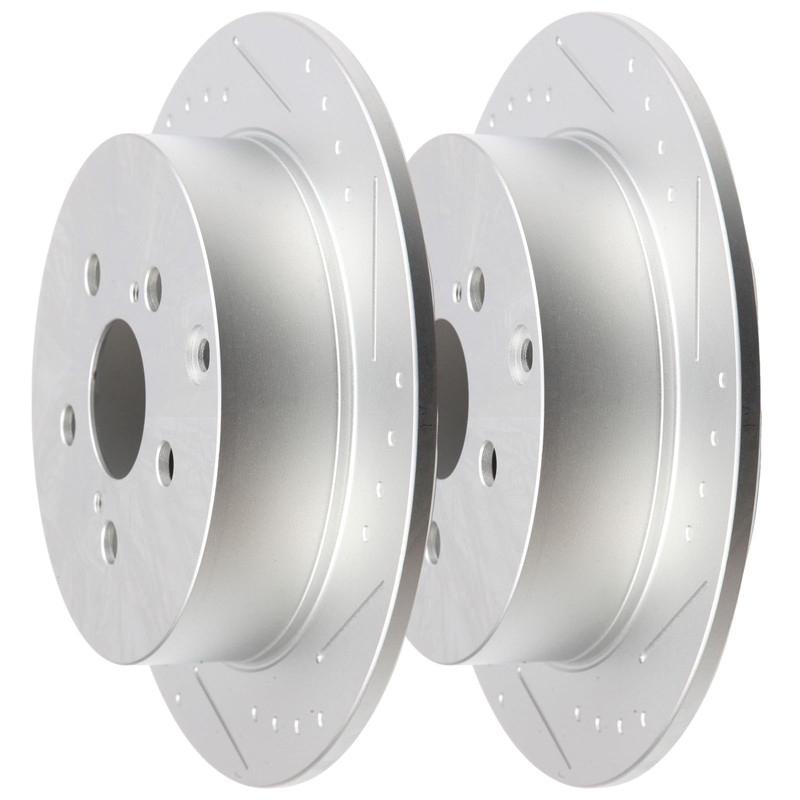 Scitoo Disc Brake Rotors Kits 31269 Rear Solid Brake Rotors Fit For Pontiac For