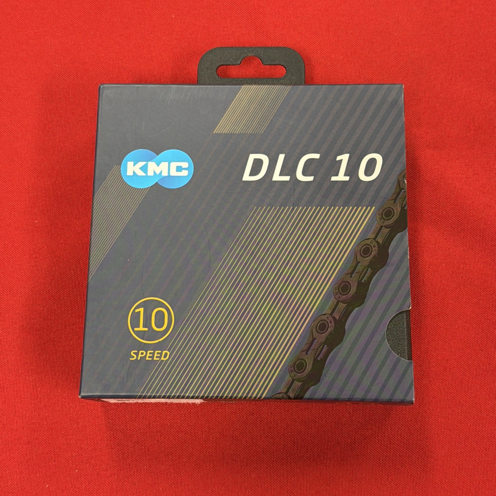 KMC DLC 10 Black 10-Speed Bicycle Chain fits Campagnolo SRAM Shimano NEW