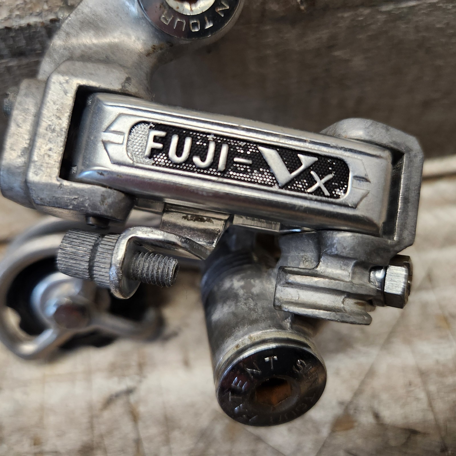 1970s Fuji SunTour VX Rear Derailleur Maeda Japan Road Bike Alloy Short-Med