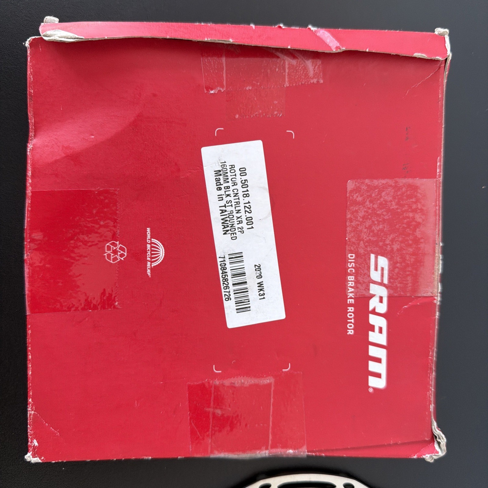SRAM Centerline XR 2-Piece Rotor – 160mm – Center Lock