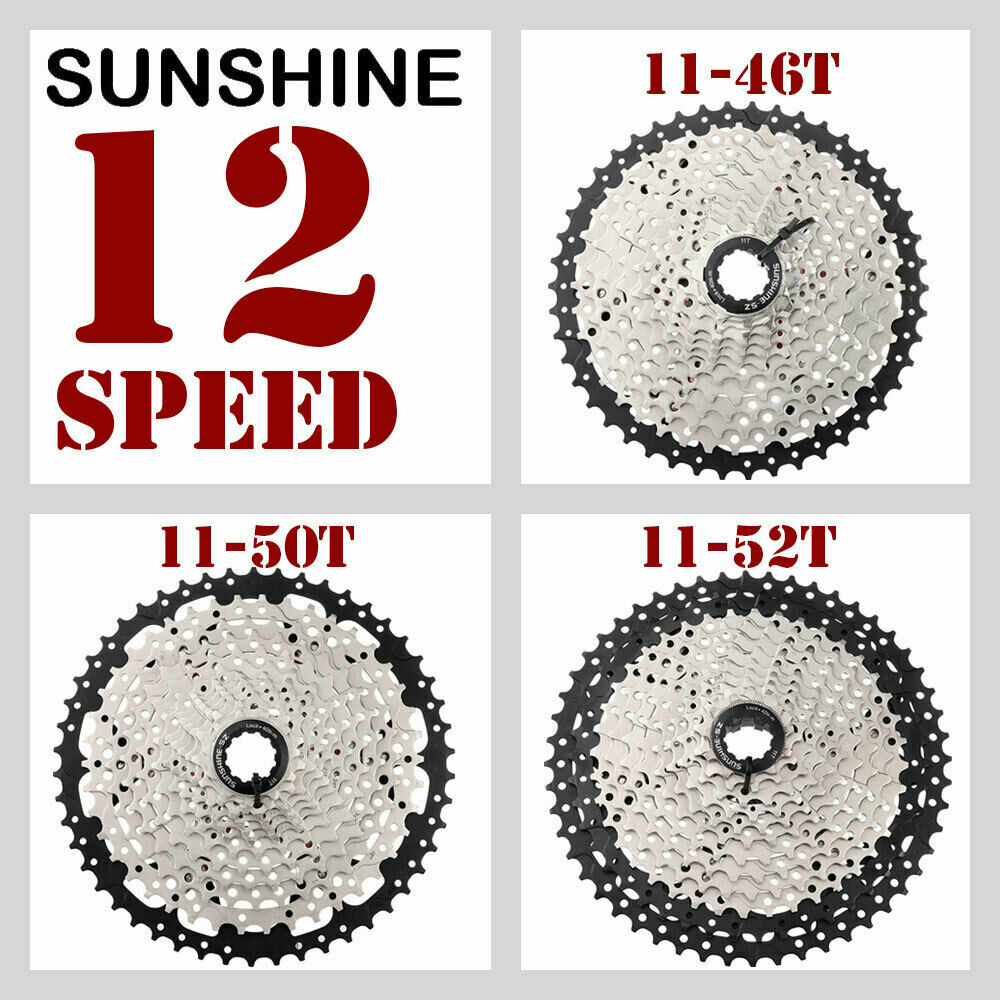 SHIMANO DEORE SLX M7100 MTB Groupset 1×12 Speed Shifter Chain SunShine 11-50T