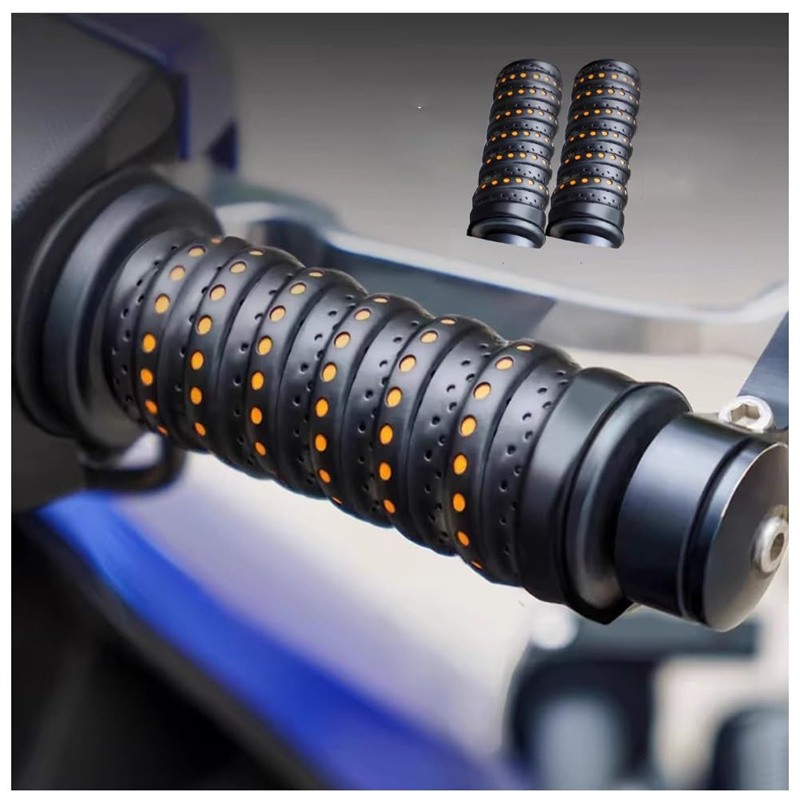 3.6Ft Wrap-Around Motorcycle Grips,Anti-Slip Handlebars Grips With Air Vent Hole