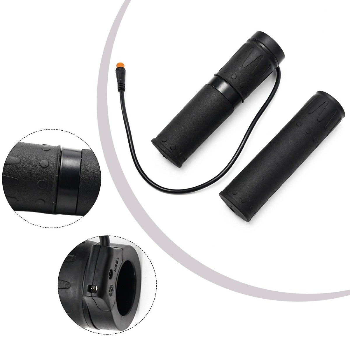 For 12V 24V 36V 48V 72V Electric Bike MTB Waterproof Twisting Throttle