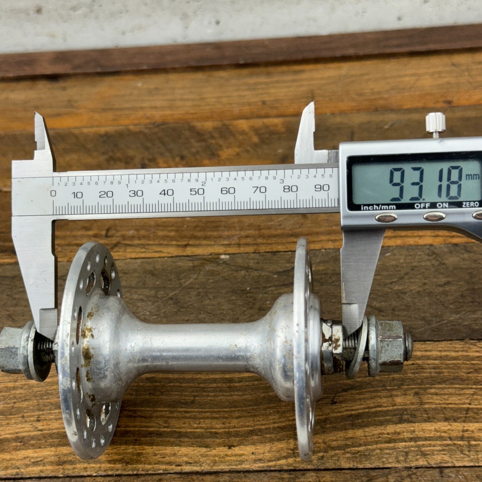 Sunshine BMX Front Hub High Flange Old School BMX 36 Hole 36h Nutted OG 80s Race