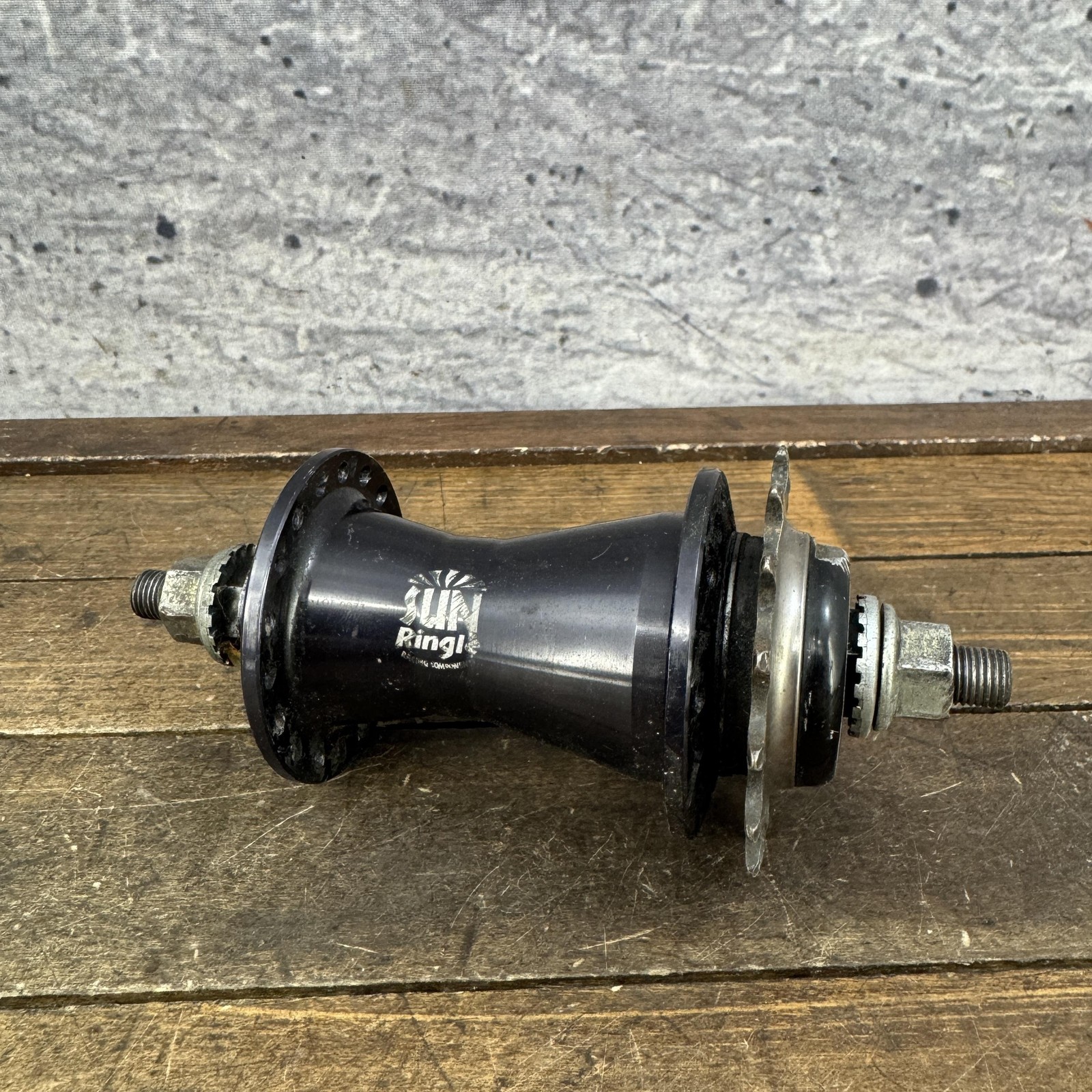 Sun Ringle Rear Atilla The Hub 36H BMX 120mm Nutted Single Speed Black Alloy BMX