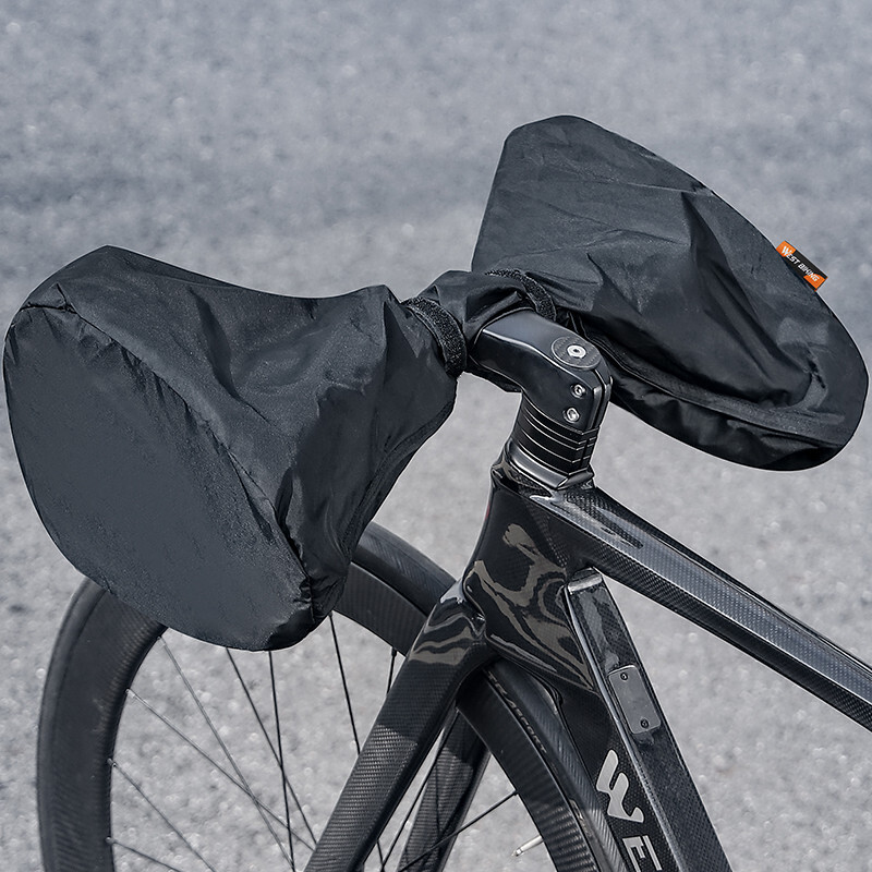 WEST BIKING Waterproof Dustproof Road Bike Handlebar Protector Cover One Size