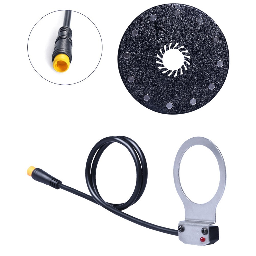 Waterproof Power Assist Pedal Sensor with 12 Magnet and Hole for Ebike