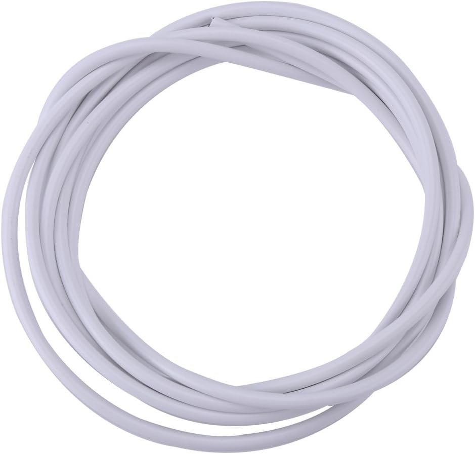 Durable White Bike Brake Cable Housing – 3 Meters for Road & Mountain Bikes