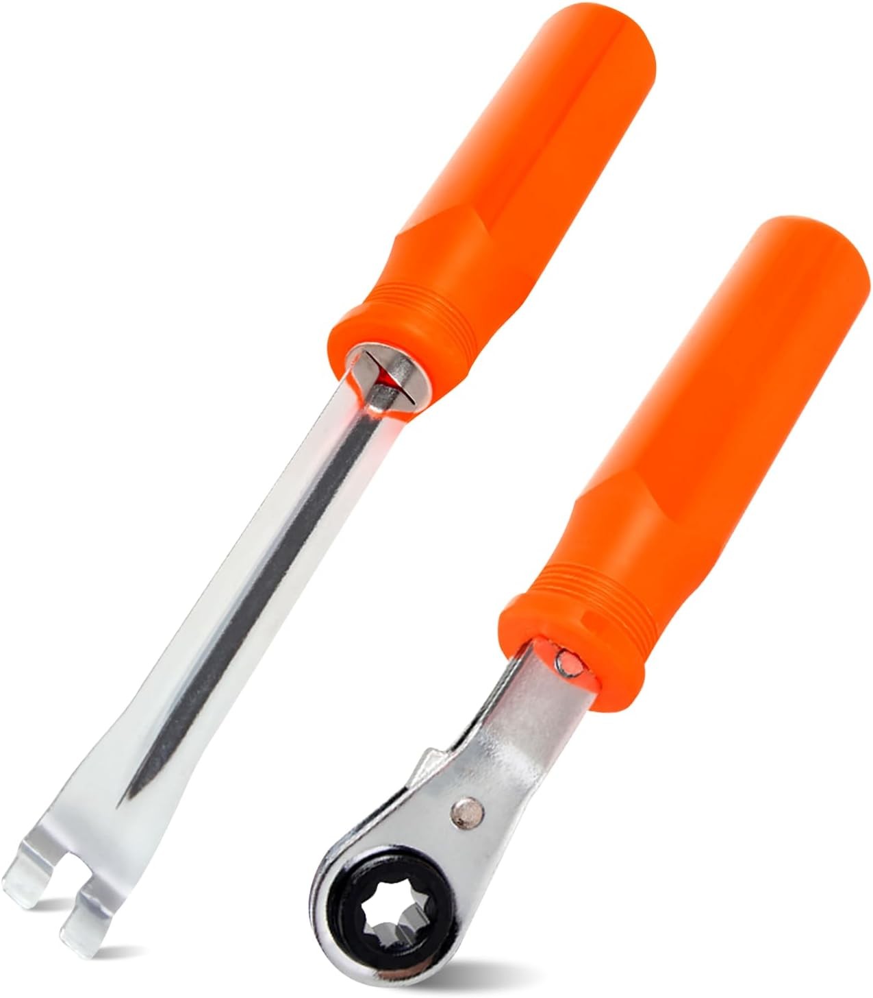 2PCS Automatic Slack Adjuster Tools, 5/16» Double Square Ratcheting Wrench &