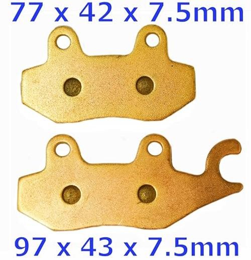 HISUN Copper Brake Pads – Max Lifetime & Stopping Power