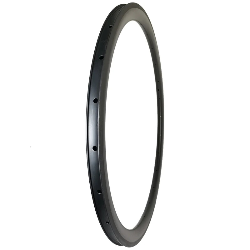 700C Carbon Rim V-brake Superlight Asymmetry Clincher Tubeless Fast Speed Rim