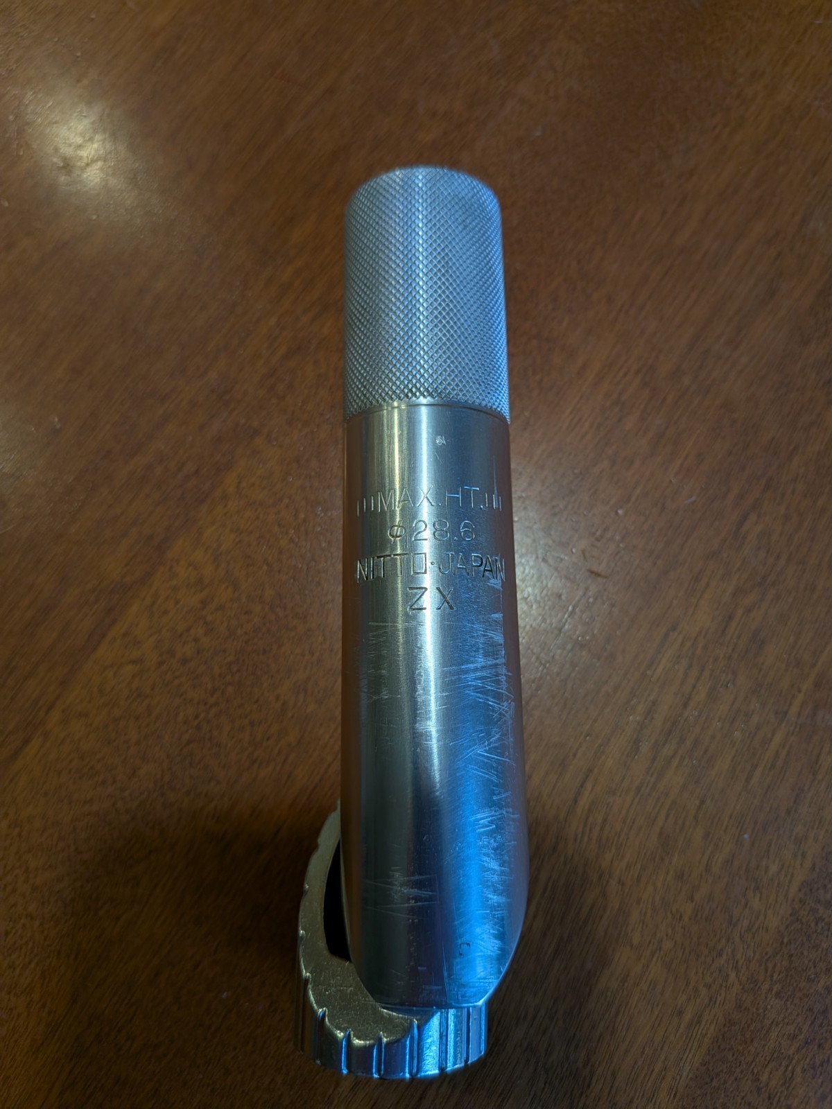Nitto 1 1/4″ (31.8mm) Threaded to 1 1/8″ (28.6mm) Threadless Stem Adapter