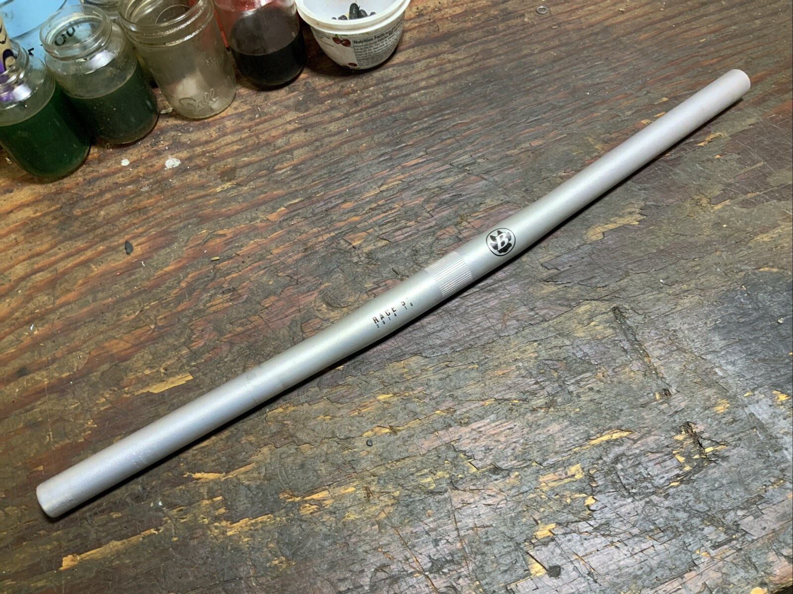 BONTRAGER RACE 5º Handlebar • 560mm x 25.4mm • Grey/Silver • w/Reinforced Ends