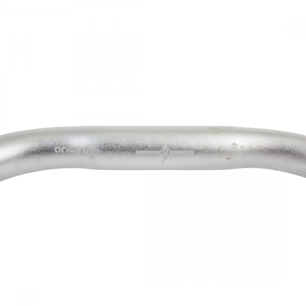 Origin8 Tiki Bar Silver 26mm AL6061 Touring & Urban Mustache Handlebar