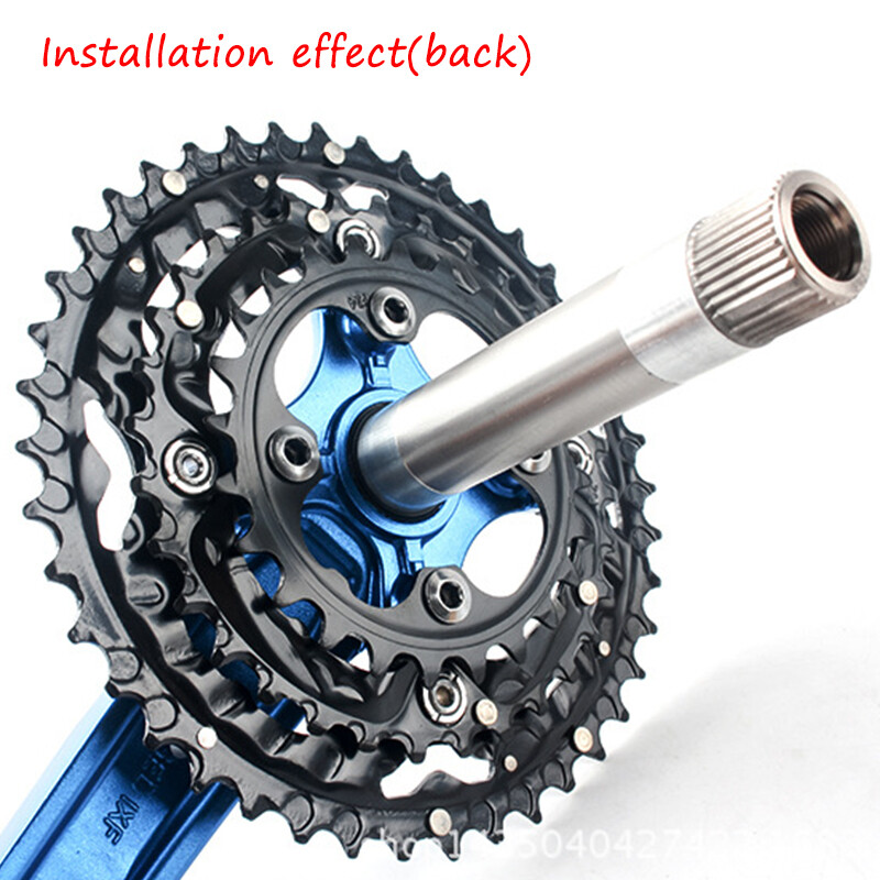 Bike Triple Chainset Crank 104BCD 24/32/44t 3X10S Round Chainring Bottom Bracket