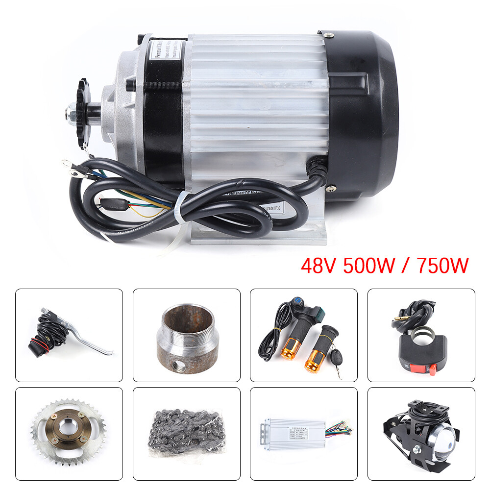 48V 500W 750W Electric E-Bike Brushless Gear Motor Trike for adults Tricycle USA