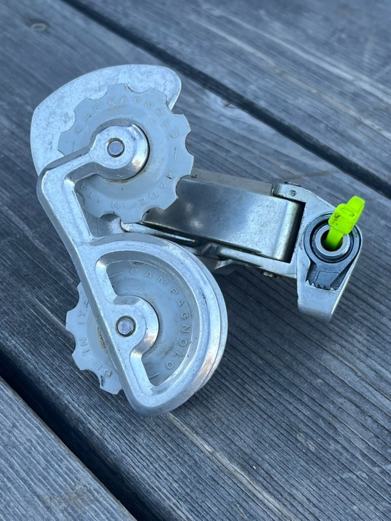 Campagnolo C-Record 2nd Generation Rear Derailleur | VGC+ / Made in Italy