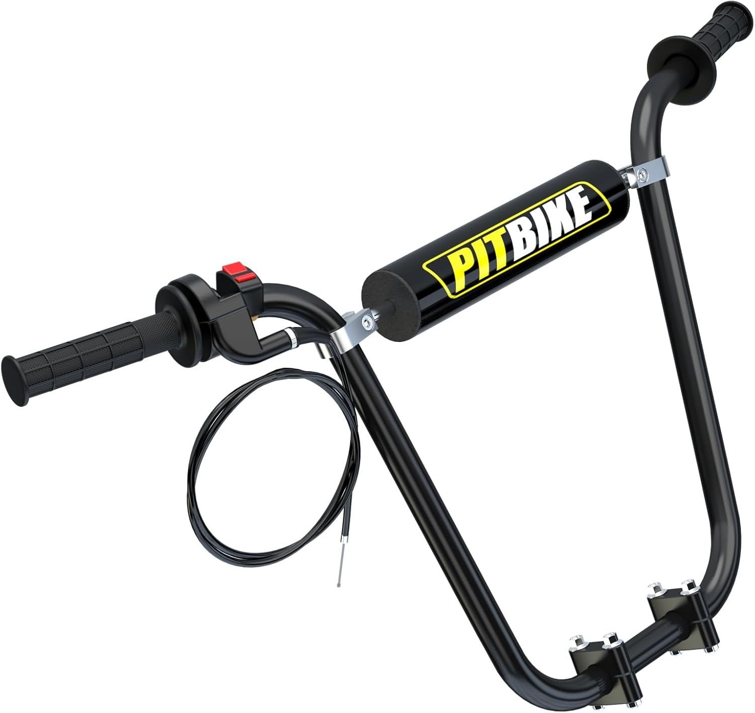 22Mm 7/8 Mini Bike Handlebars 14″ Ape Hangers Handlebar Kit Replacement for Cole