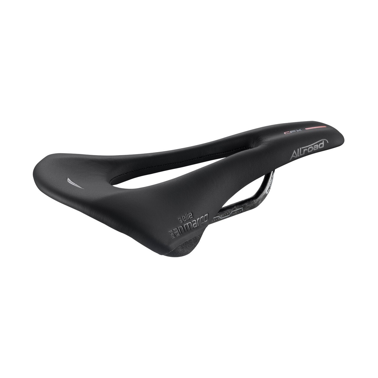 Selle San Marco Allroad Carbon FX Saddle Open-Fit Wide – Gravel $250 MSRP