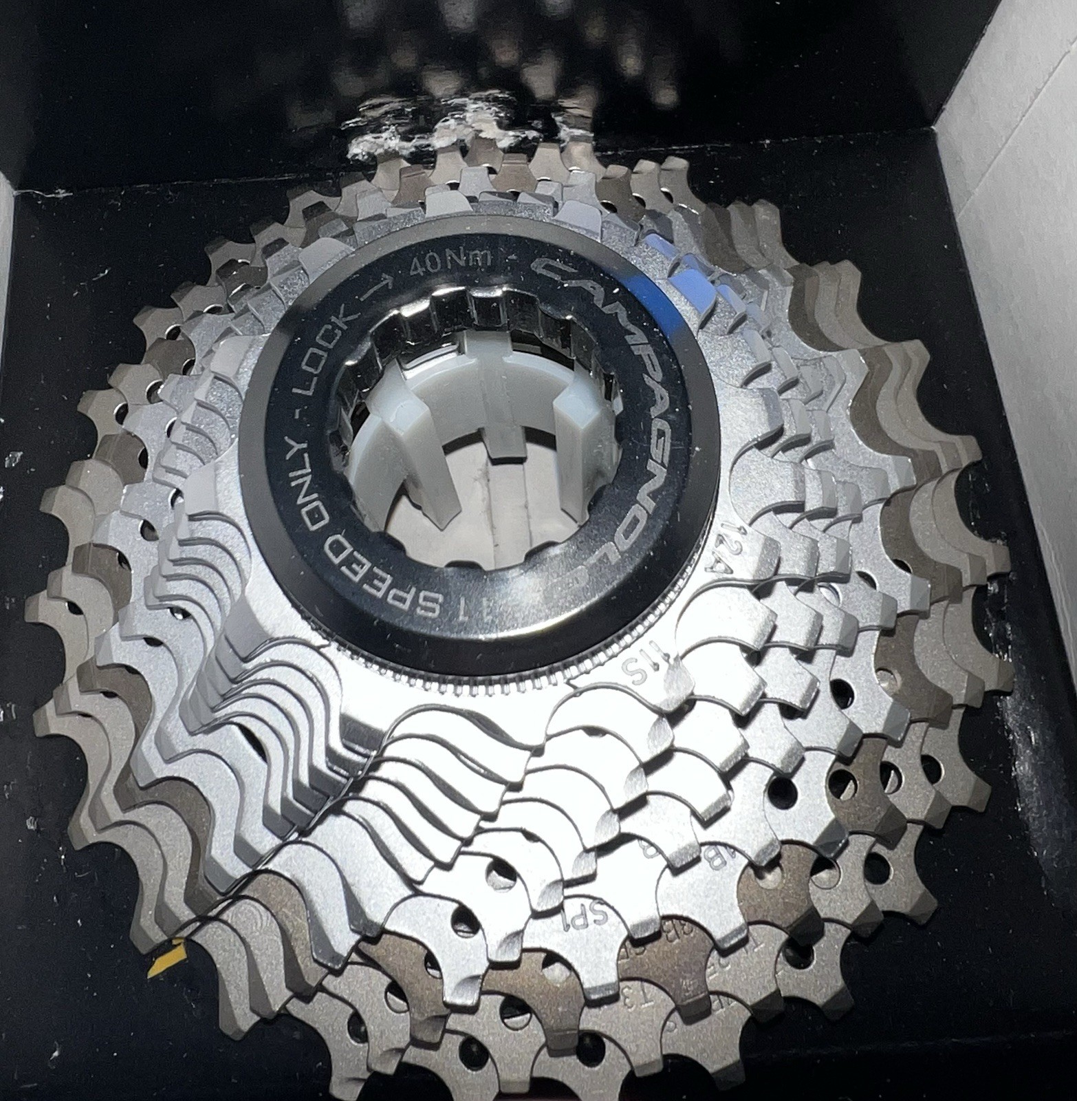 NEW!!! Campagnolo Record CS9-RE127 11-Speed Cassette – Titanium – 12-27T – NOS