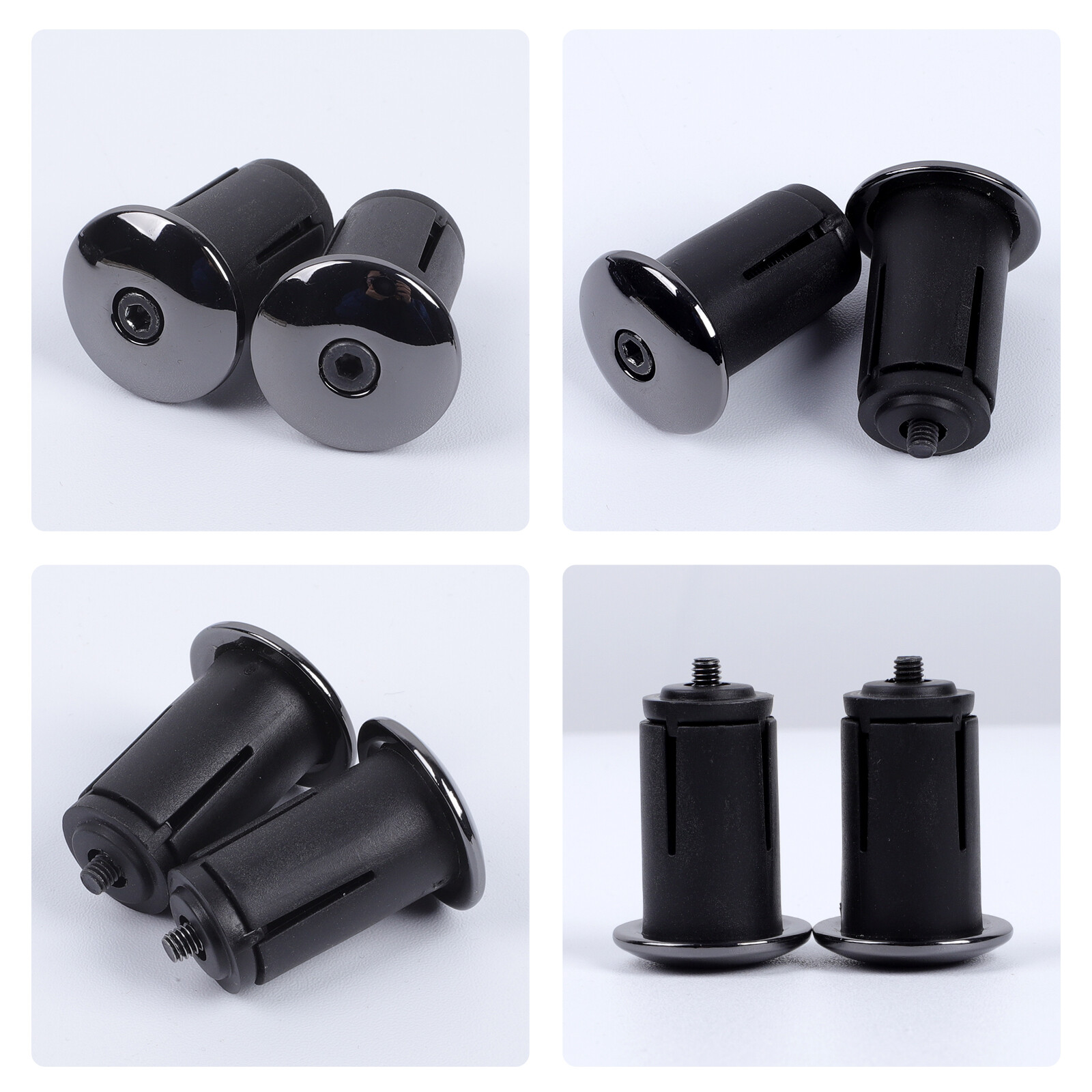 WEST BIKING Bicycle Handlebar Grip Plugs Bar End Cap Cover MTB Bike Bar Ends