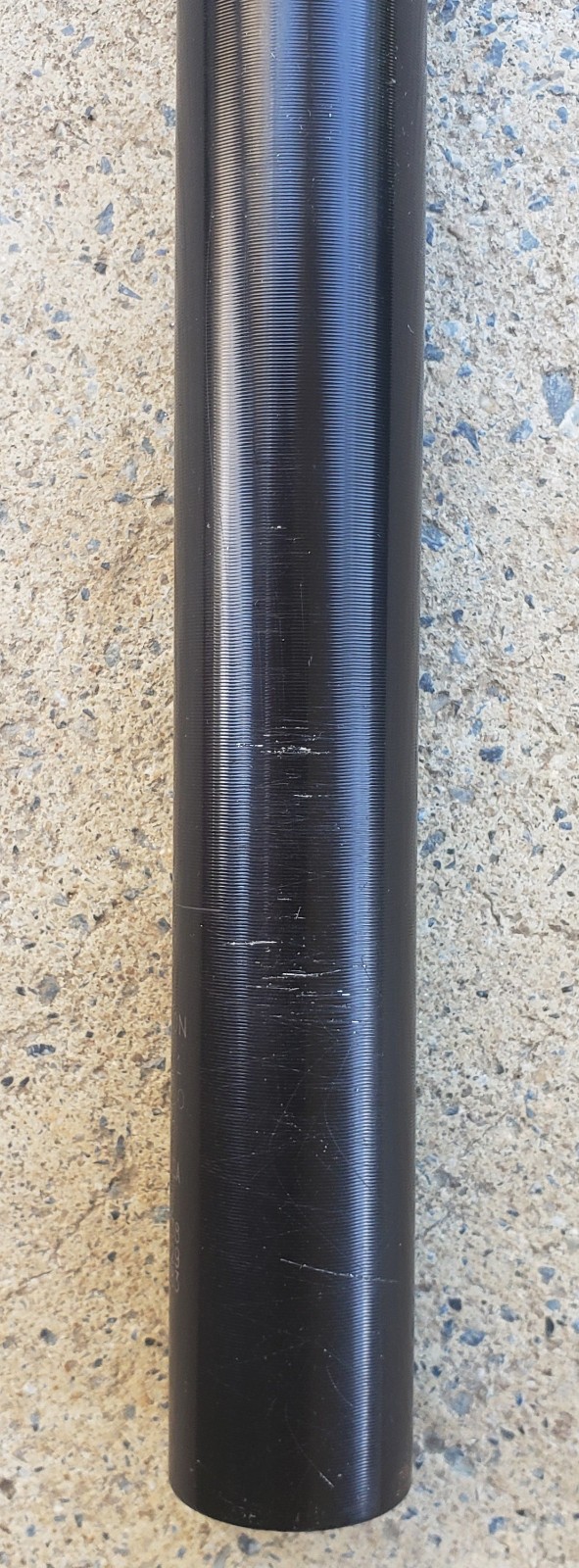 THOMSON ELITE BLACK Aluminum 27.2mm x 330mm Length ZERO SETBACK SEATPOST 232 GR
