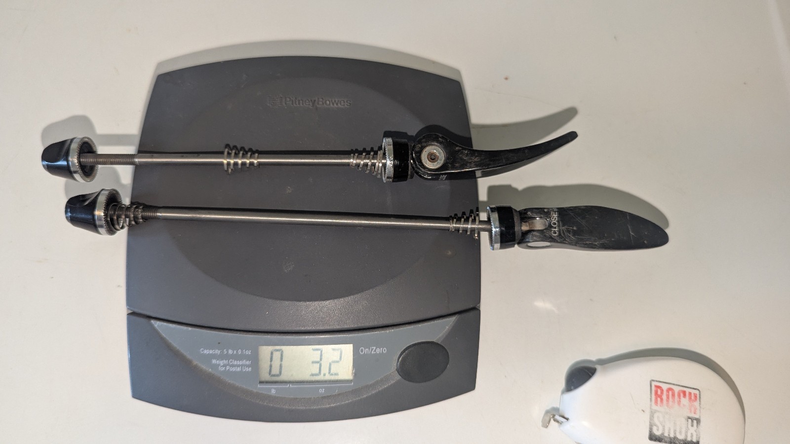 Titanium and Carbon Fiber Quick Release Skewers