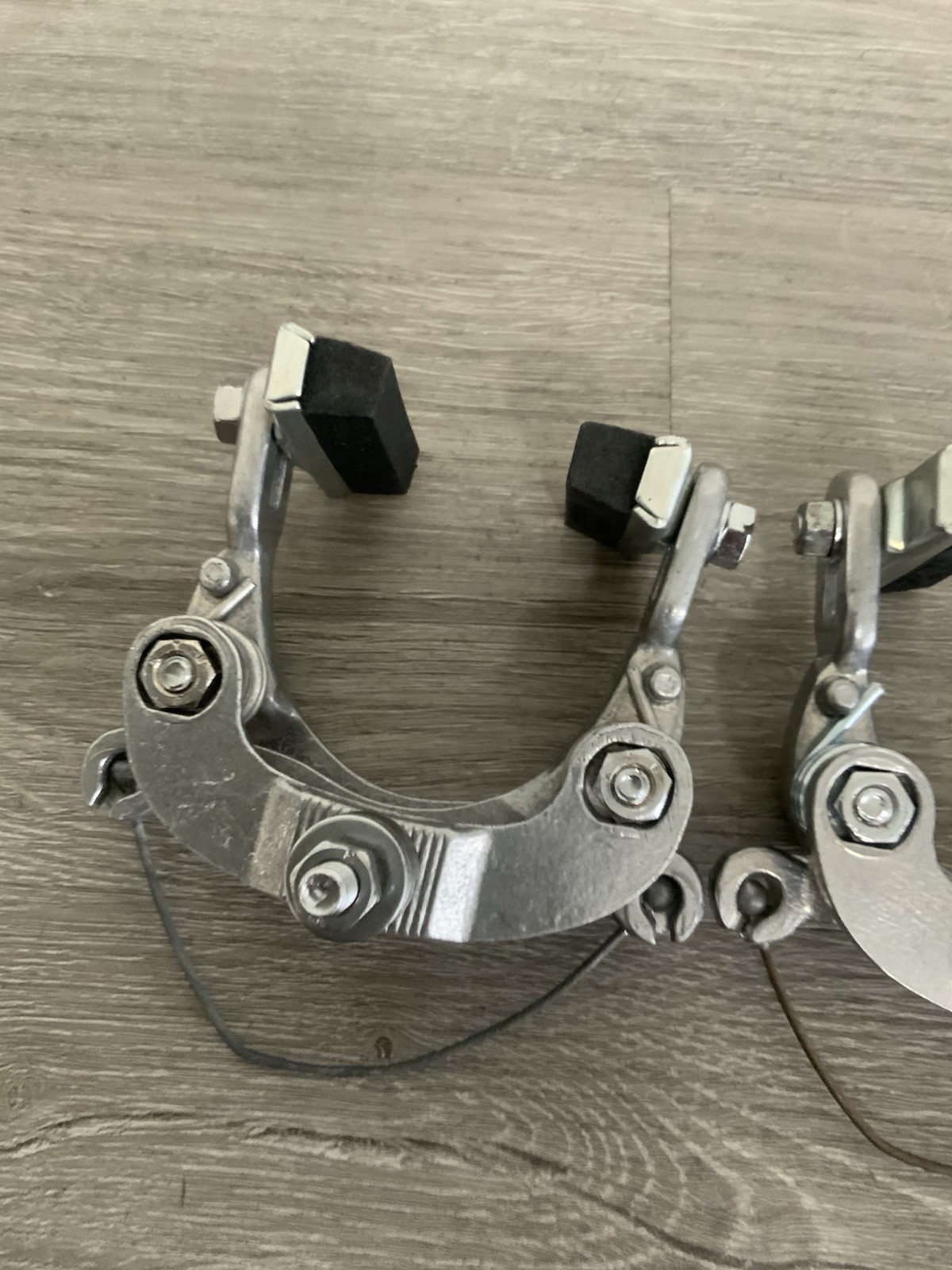 CENTER-PULL BRAKE CALIPERS ENGLAND NUT MOUNTS 55-65 MM REACH APPEAR UNUSED