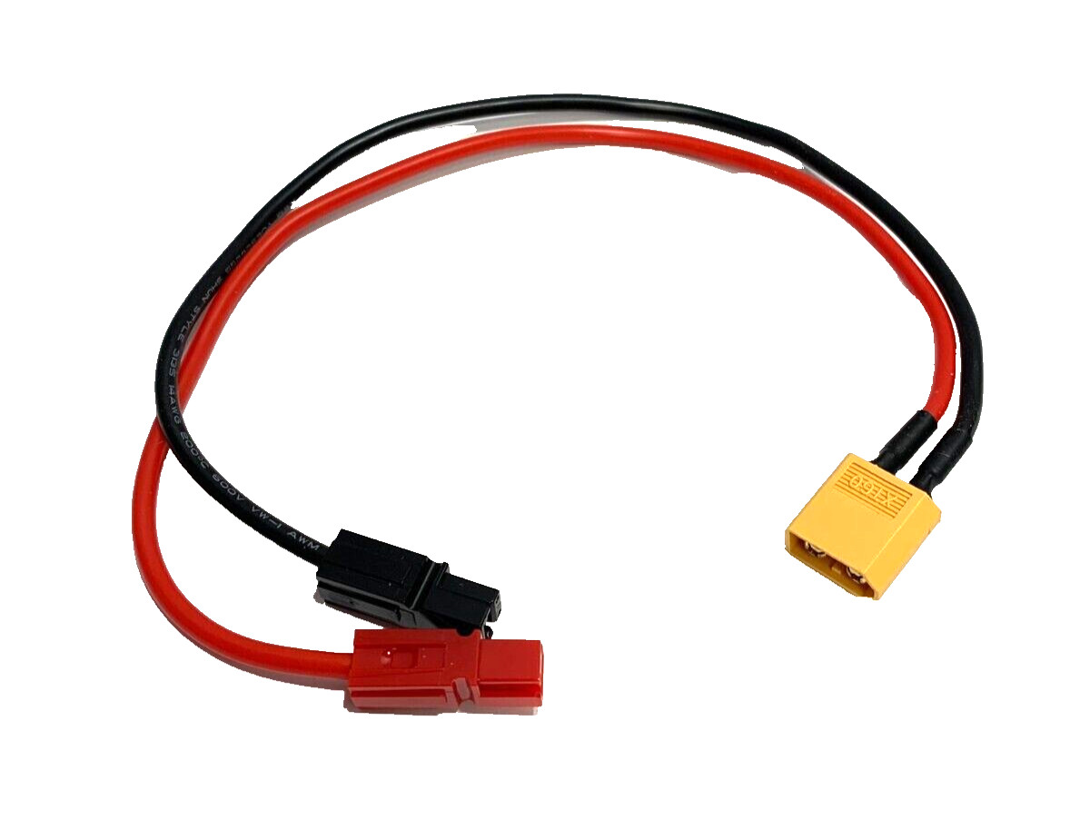 PP30 To XT60 Male Cable Connectors Adapter Bicycle Ebike Battery PACK OF 5