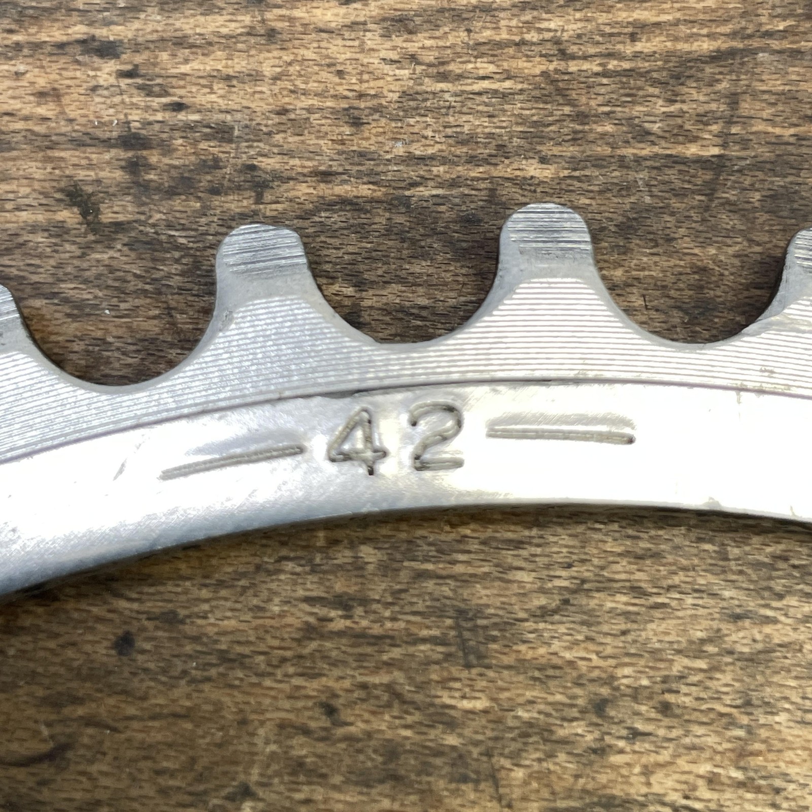 Vintage SR Sakae 42T Chainring 144 BCD 5-Arm Aluminum Road Bike Single Speed