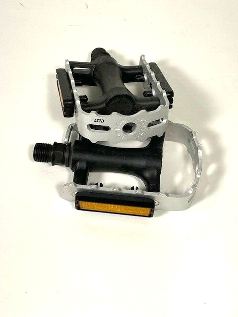 Wellgo C127 Aluminum & Resin Platform Pedals 9/16 Black PD14
