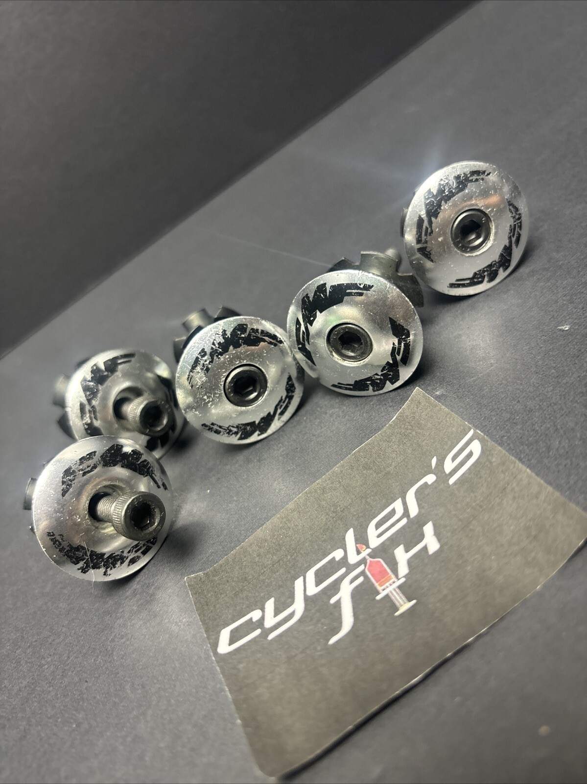 NOS 1” FMF Racing Stem Bolt Top Cap Alloy Freestyle Race BMX Mini Fit: Haro GT