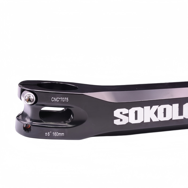 SOKOLOV Long STEMS CNC 160/170/180mm Mtb Bike Table 6 Degree Bicycle Downstem