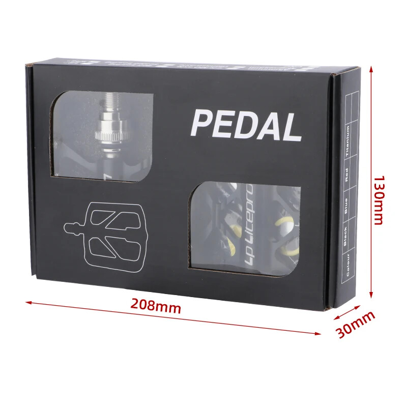 Bike Quick Release Pedal Widened Non-slip DU Sealed Bearing Folding Bike Pedal