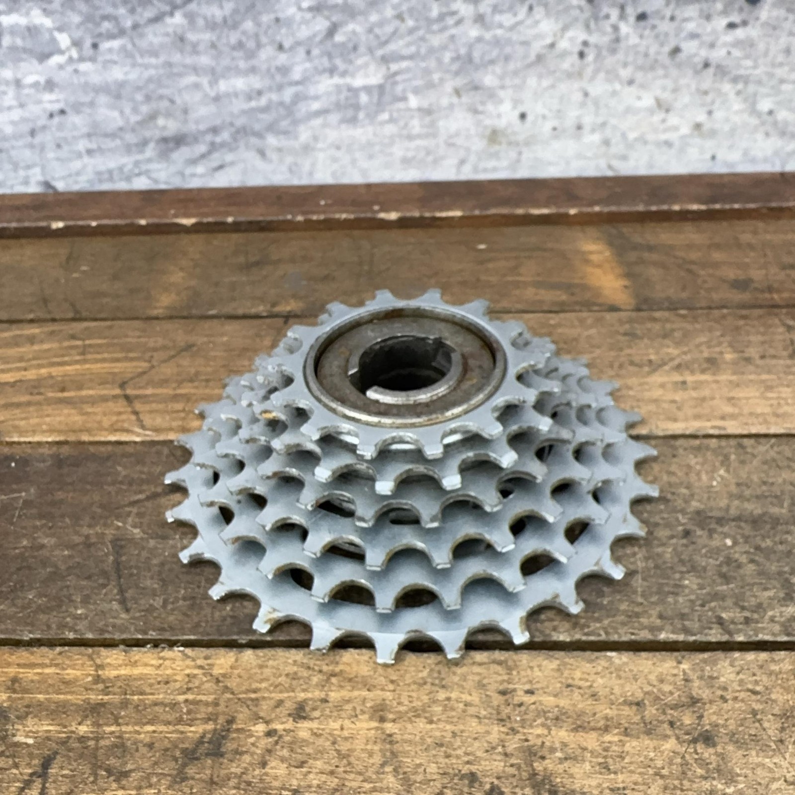 Vintage Suntour Freewheel 6 Speed 14-28T 28T Silver Steel 35×24 Japan Road