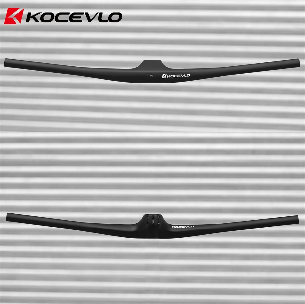 XC MTB Carbon Handlebar Negative 17° Degree Efficient Integrated Handlebar 740MM