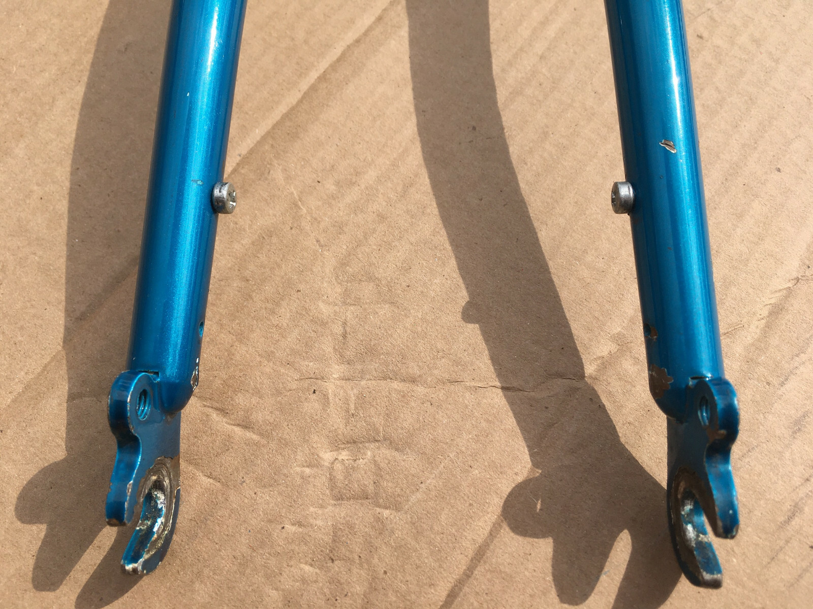 FORK Road Bike from 62cm frame Schwinn World 27″ Wheel original oem Blue