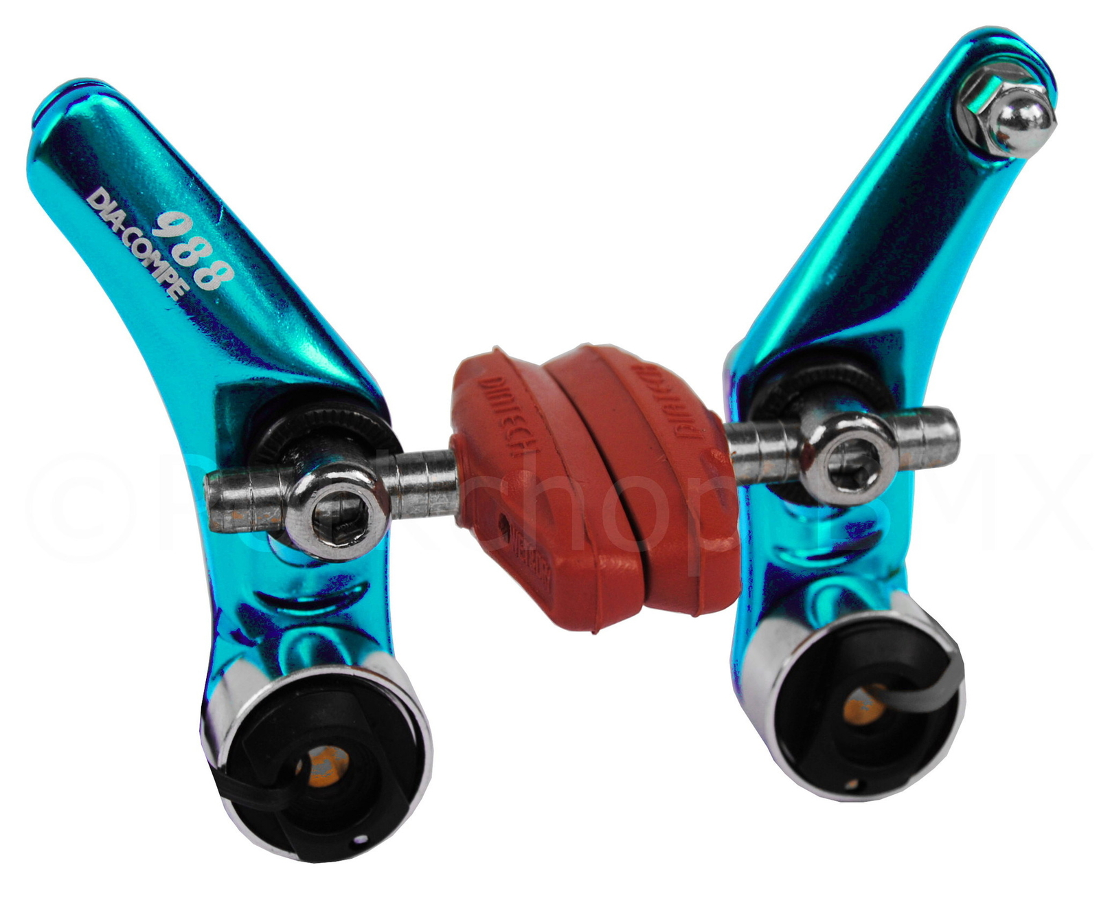 Dia-Compe 988 Cantilever BMX or MTB bicycle brake caliper – BRIGHT DIP BLUE