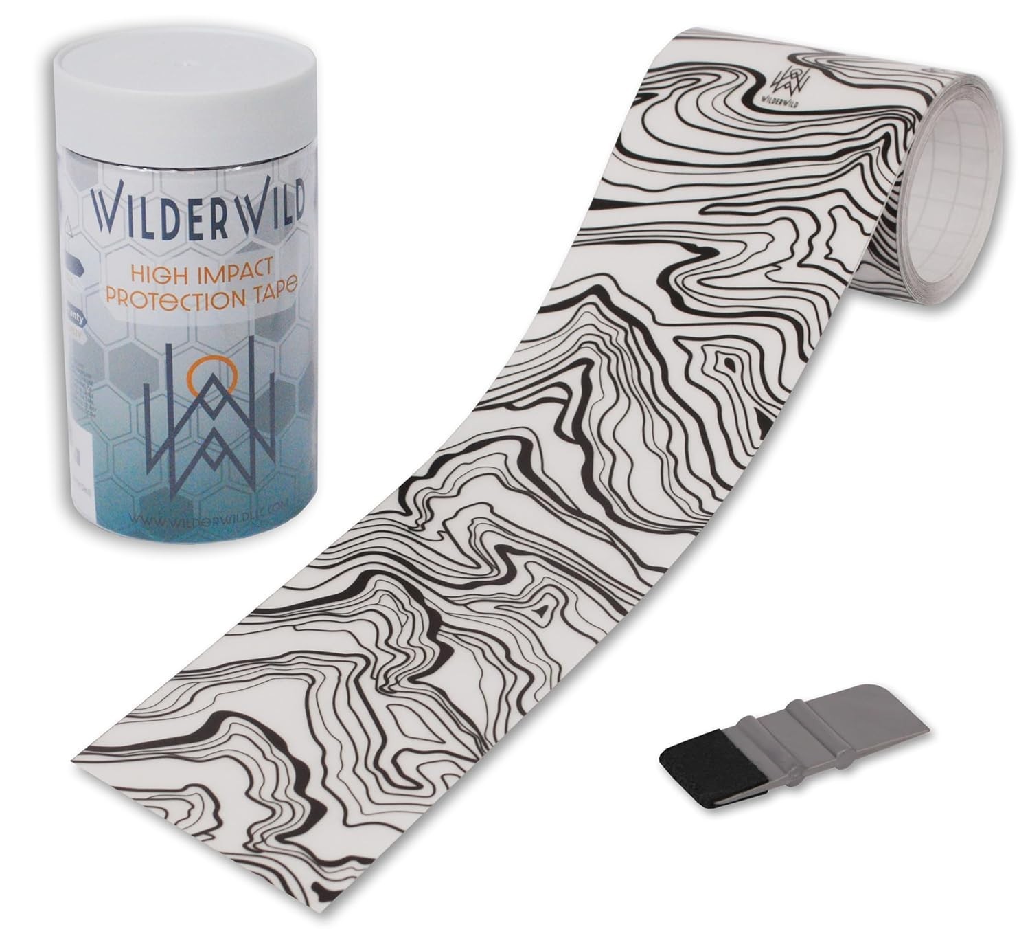 Durable Water-Resistant Bike Frame Protection Tape – 15 Mil Matte Finish
