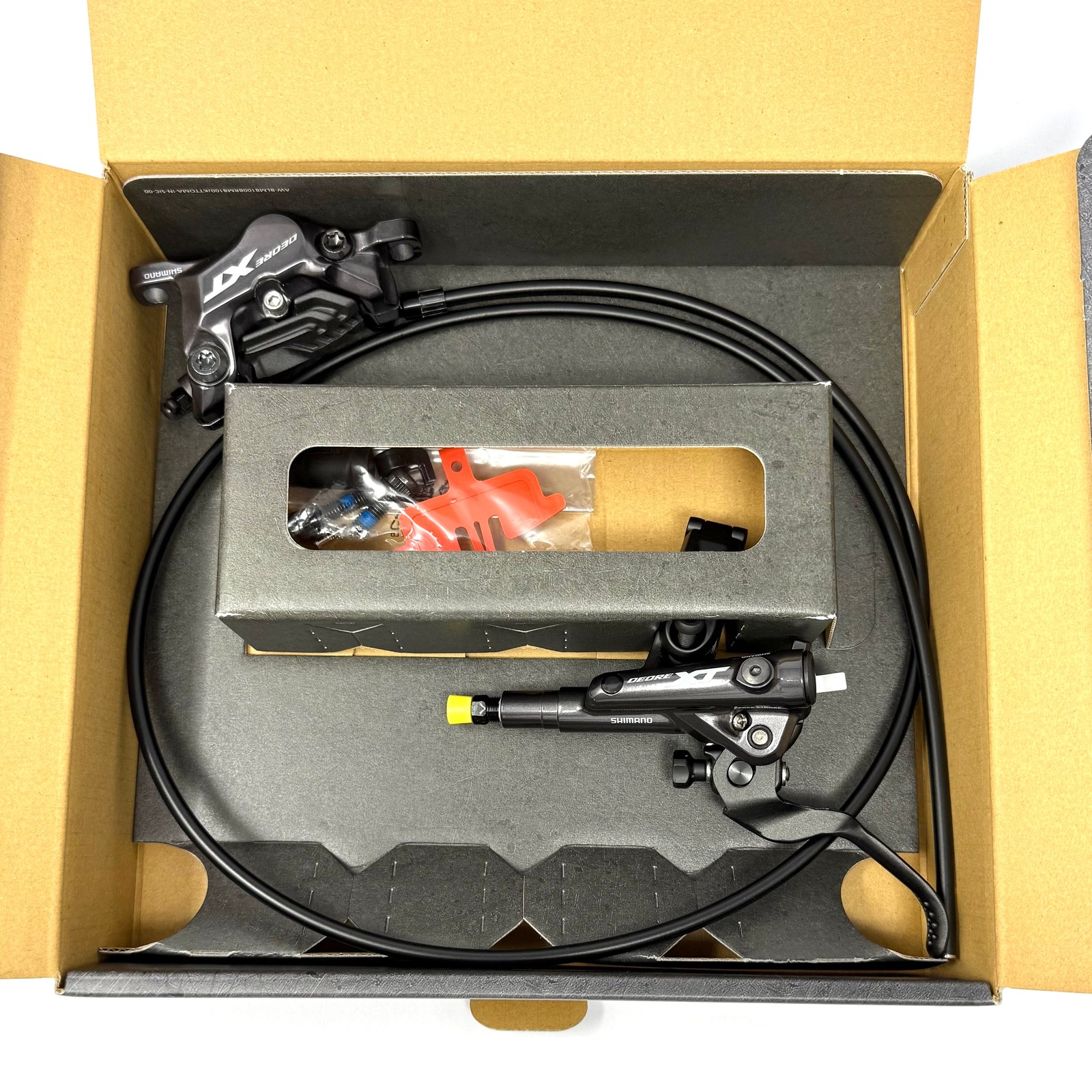 Shimano Deore XT BL-M8100 BR-M8120 Front Left Hydraulic Disc Brake 1000mm