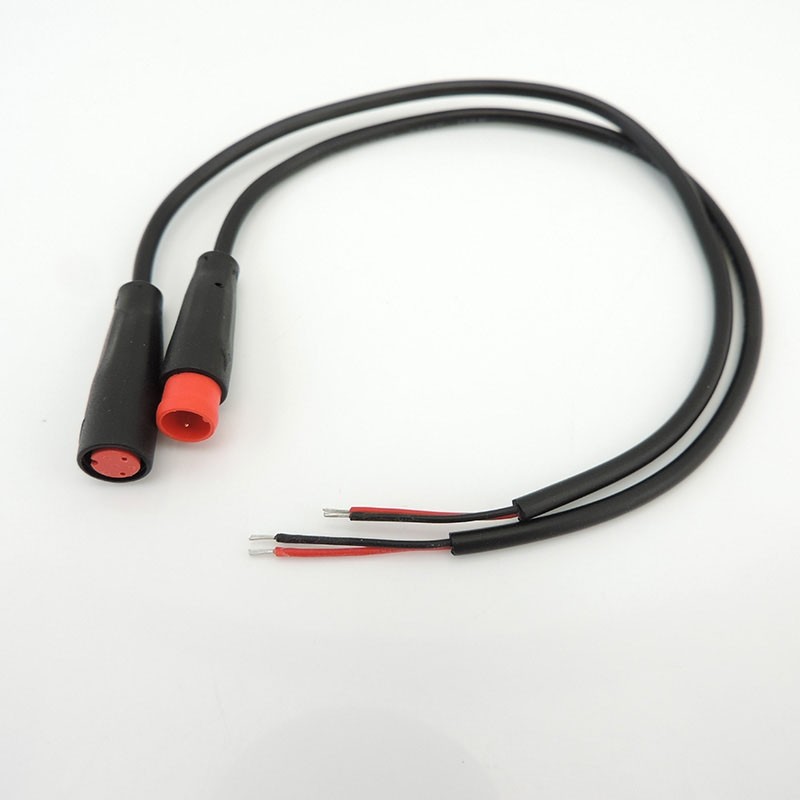 Waterproof M8 8mm 2 3 4 5 6 Pin Bicycle Plug female male Scooter Brake Cable
