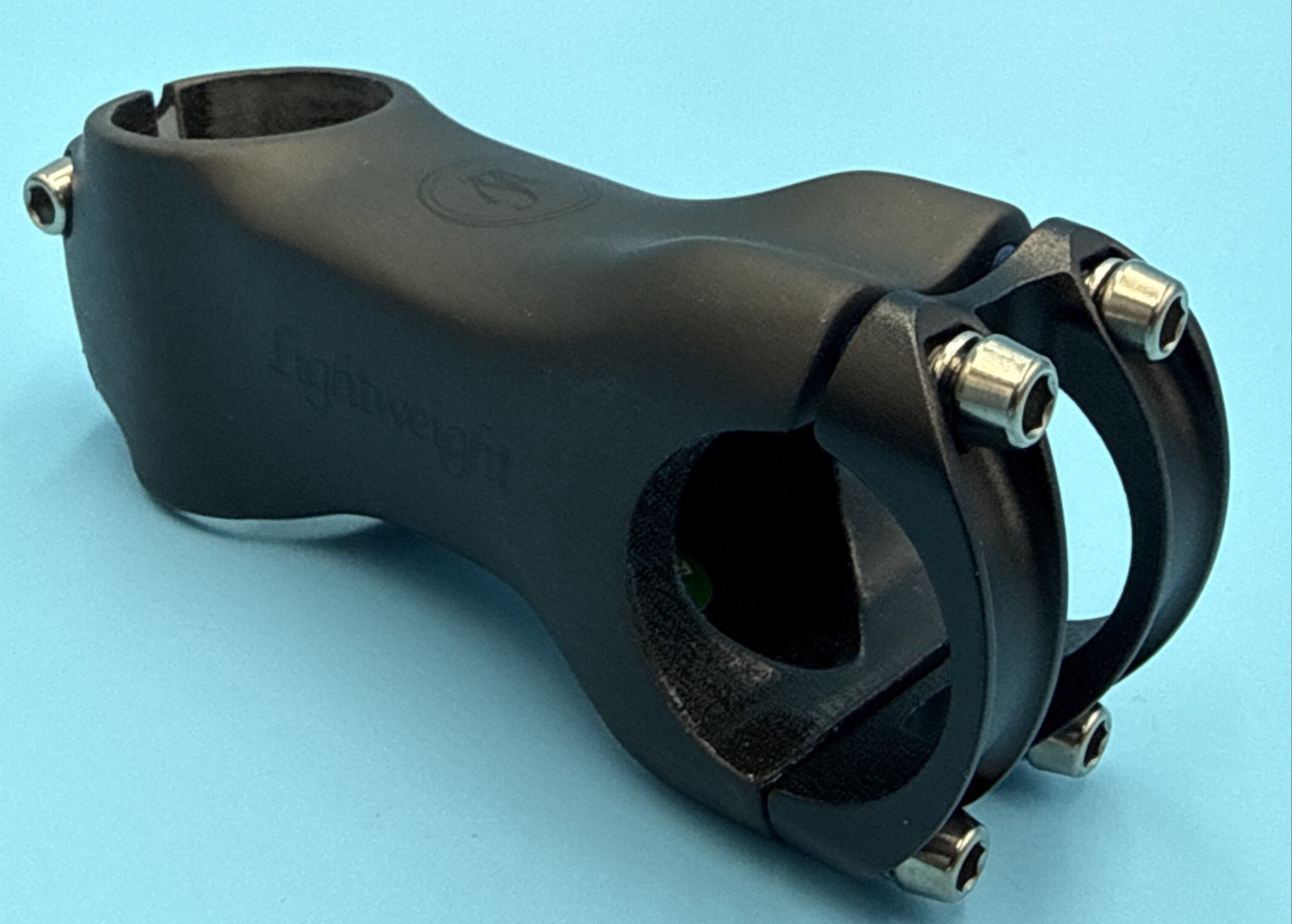 Lightweight GERMANY Bügelhalter SCHWARZ ED 80mm Carbon Fiber 1-1/8″ Stem