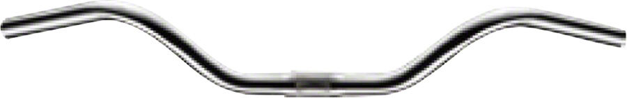 Zoom Cruiser Handlebar 570mm Wide 66mm Rise 43° Sweep 25.4 Diameter Aluminum