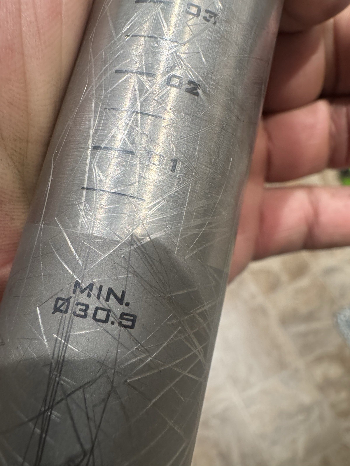 Van Nicholas Titanium Seatpost 30.9 x 300mm – Road MTB