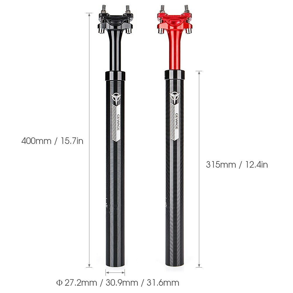 MTB Road Bike Telescopic Seatpost Tube Bicycle Seatpost Adjustable Seat Tube