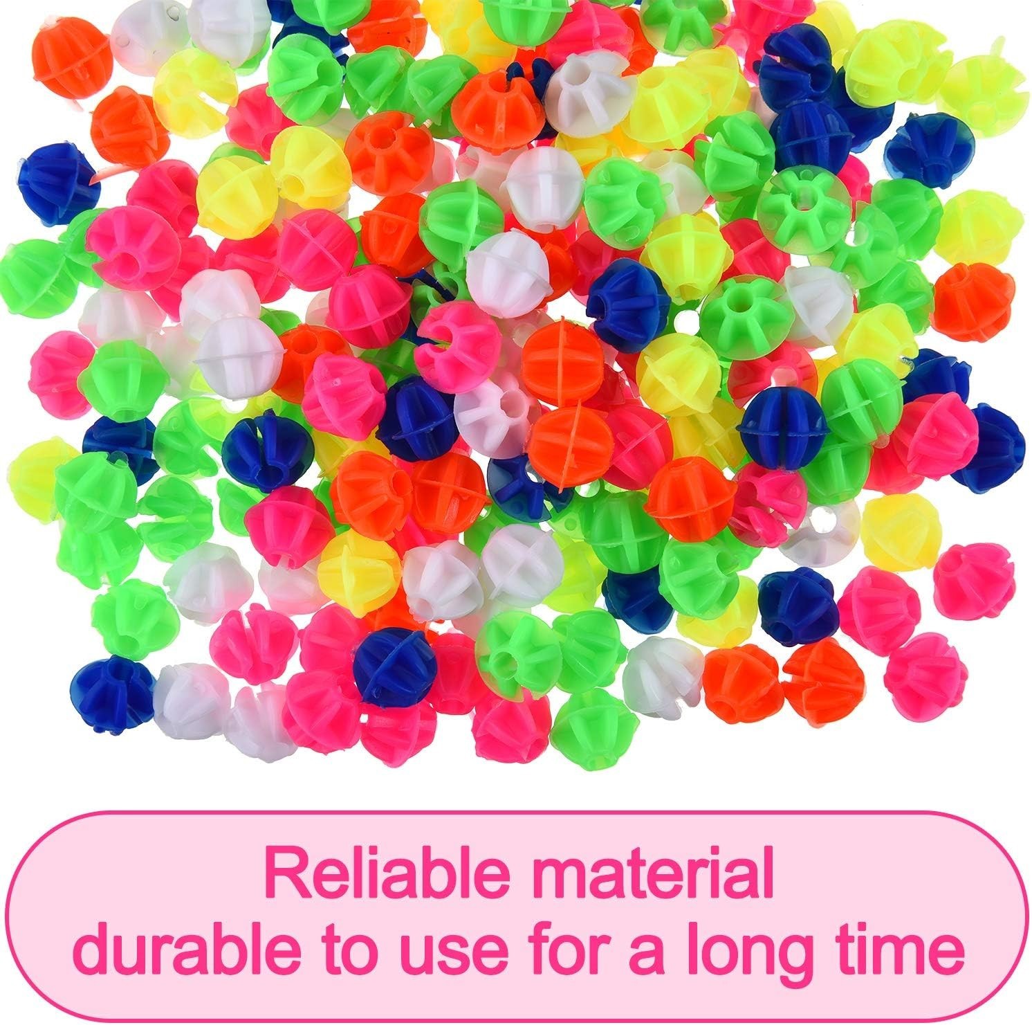 Durable Assorted Bicycle Spoke Beads with Storage Box – Fun and Easy Decoration