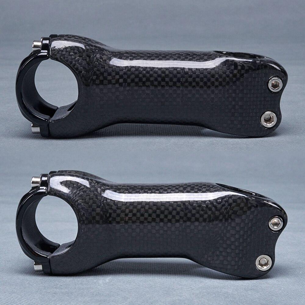 6/17° Carbon Fiber Stem for Road mtb Bike Stems 31.8*70/80/90/100/110/120/130mm