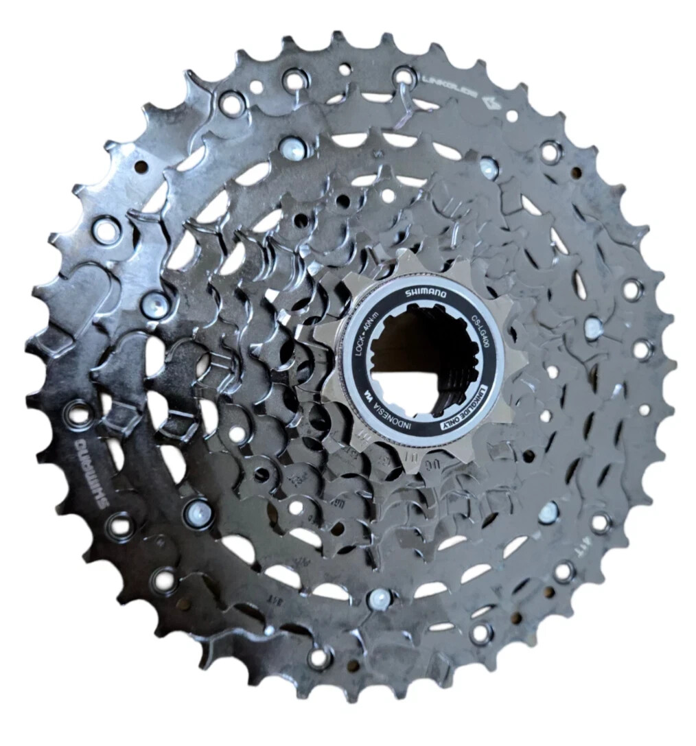 SHIMANO CUES CS-LG400 9 Speed LINKGLIDE Cassette 11- 41T Ebike MTB