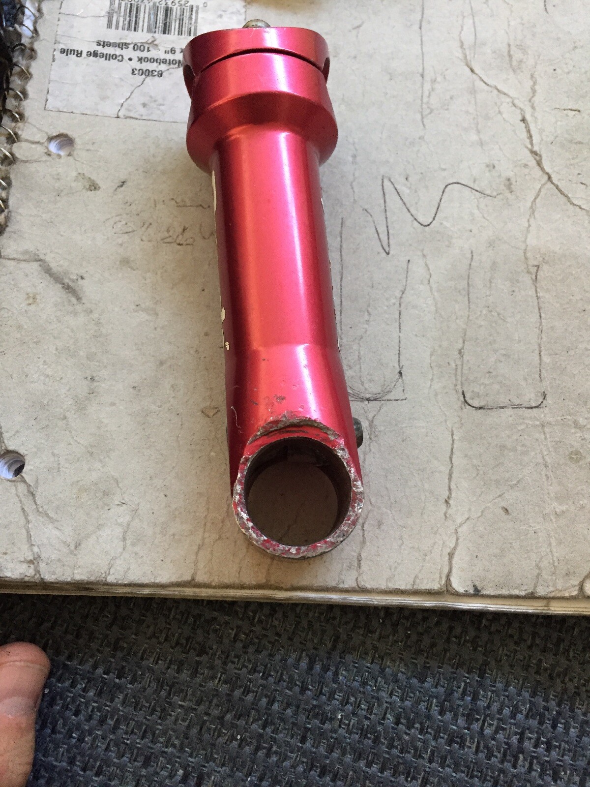 Ringle aluminum Stem 12cm 1” Steerer