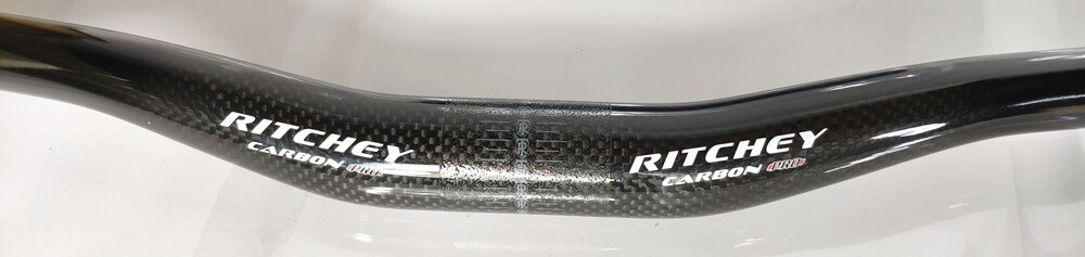 ritchey carbon pro red 640mm handlebar cycling 215g 20mm rise 9 degree